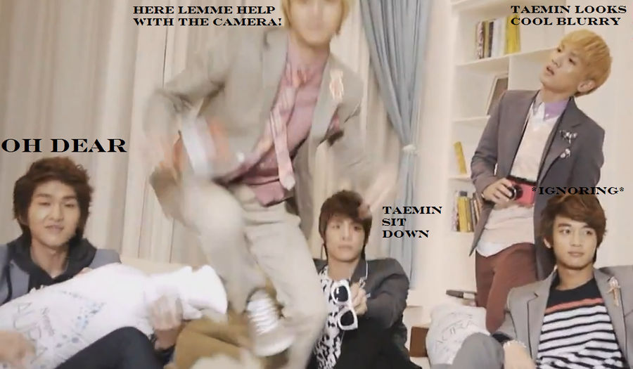 Taemin Ruins The Shot- Macro