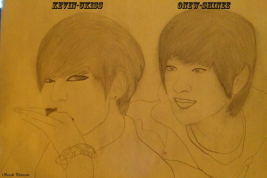 Onew And Kevin Drawing