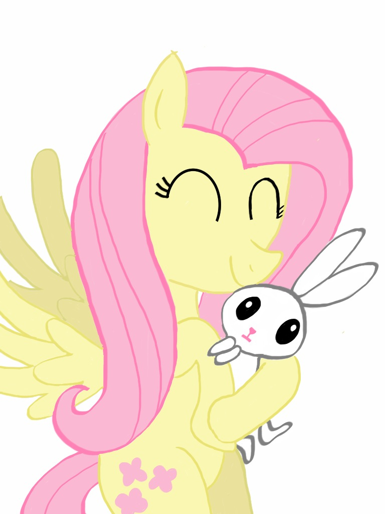 Fluttershy and Bunny