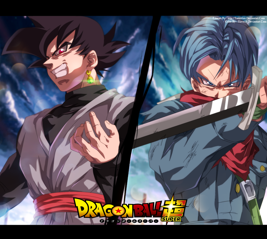 Black Vs Trunks by slavo19 on DeviantArt