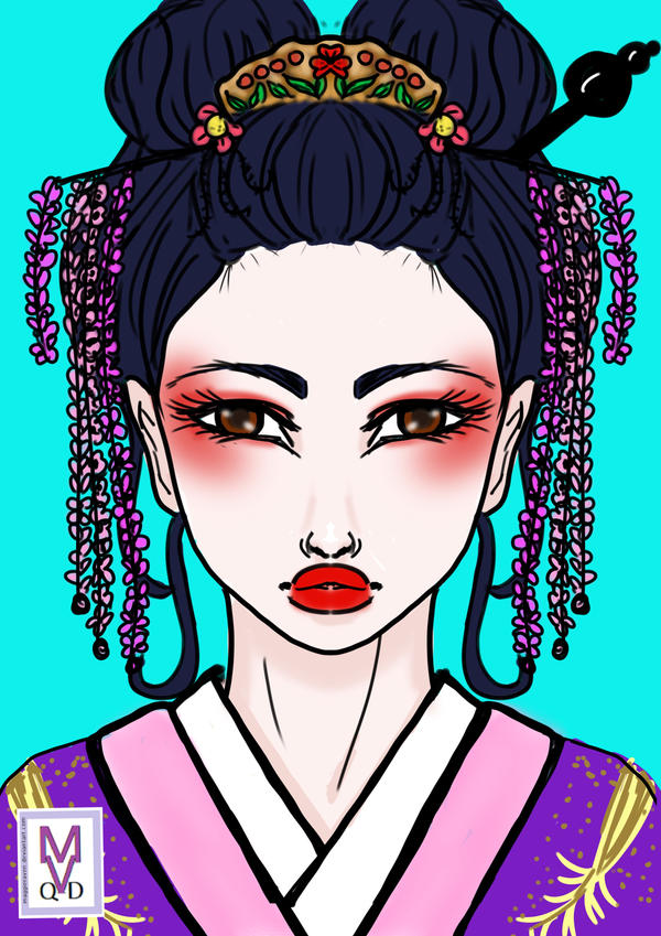 Geisha Ragoon Geisha by MaggieRaven on DeviantArt