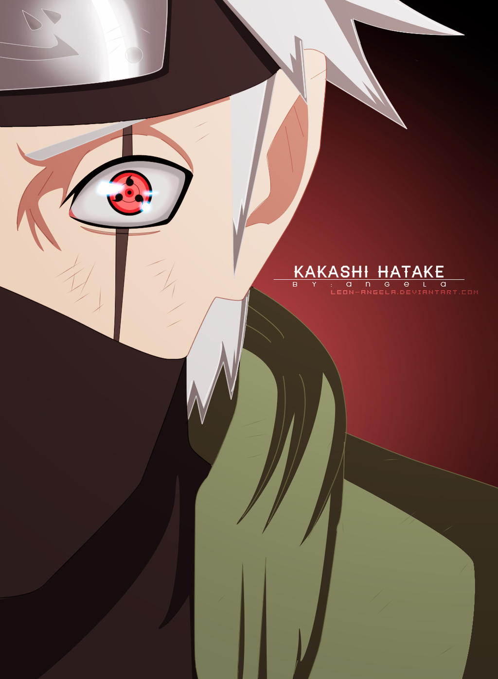 Naruto e Kakashi - Kakashi colorido by ADMUlielson on DeviantArt