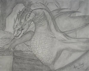 Smaug drawing 1.