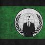 Anonymous Grunge Flag