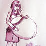 very pregnant kairi