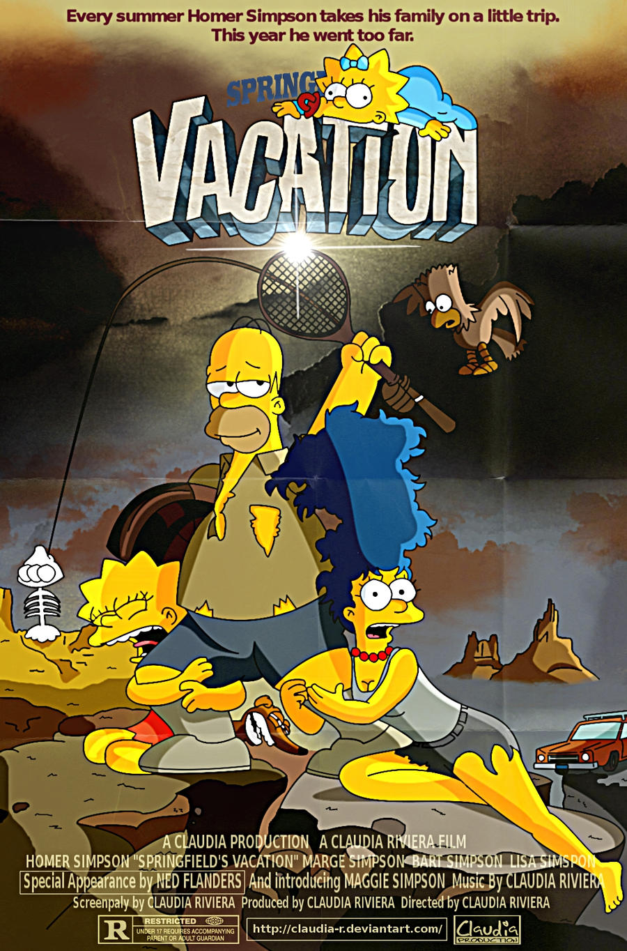 Springfield's Vacation