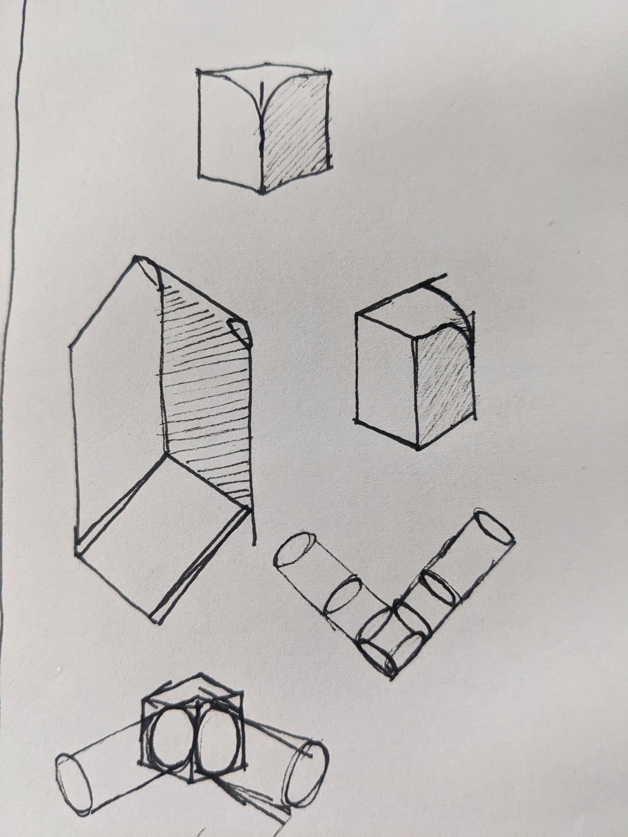 Shape Design Exercise 3D shape practice by SwicyLewds on DeviantArt