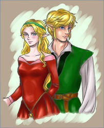 Dead Inside: Princess Zelda and Link