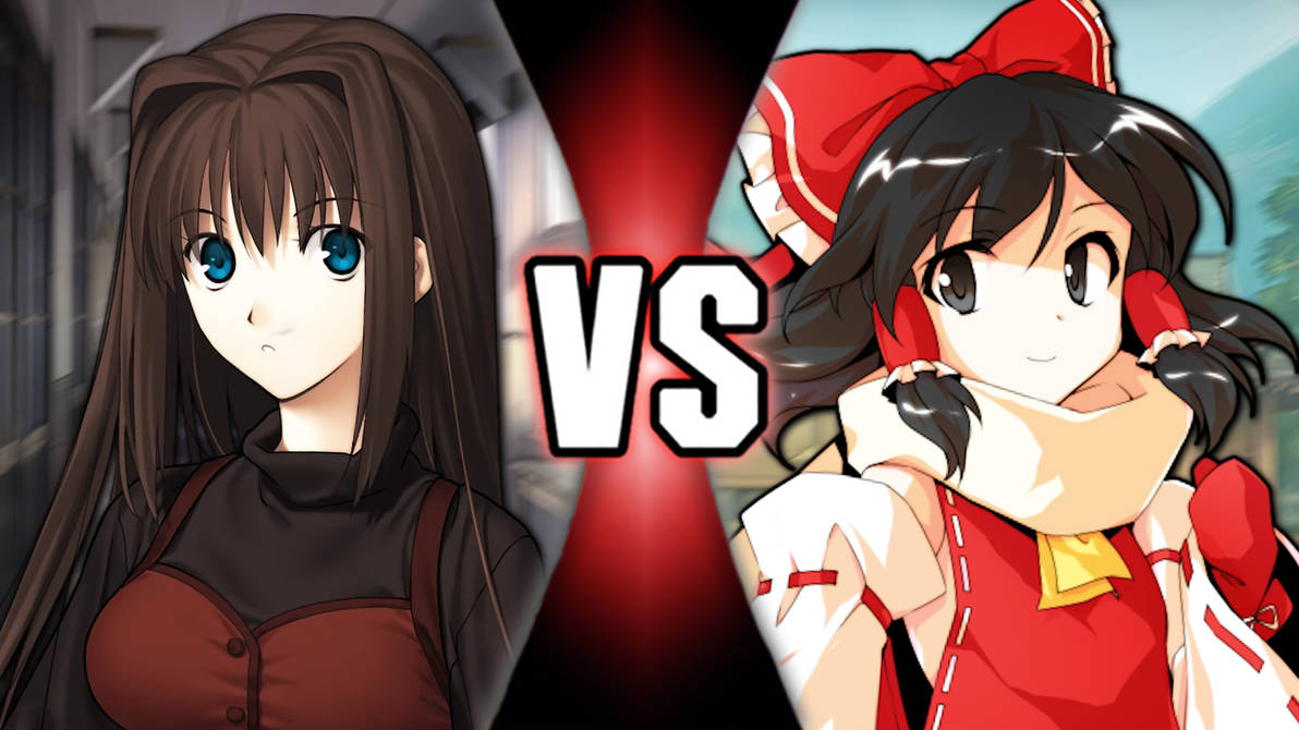 Aoko Aozaki VS Reimu Hakurei By JigsawArcobatic13 On DeviantArt aoko-aozaki-vs-reimu-hakurei-by-jigsawarcobatic13-on-deviantart
