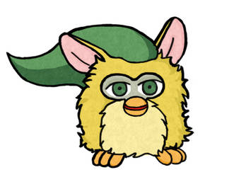 Fanart Mashup Furby in Hyrule