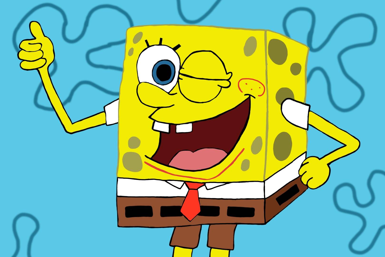Create Ew2 Spongebob Thumbs Up by Portal2Wall-EW2 on DeviantArt