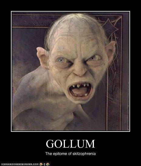 Gollum demotivational