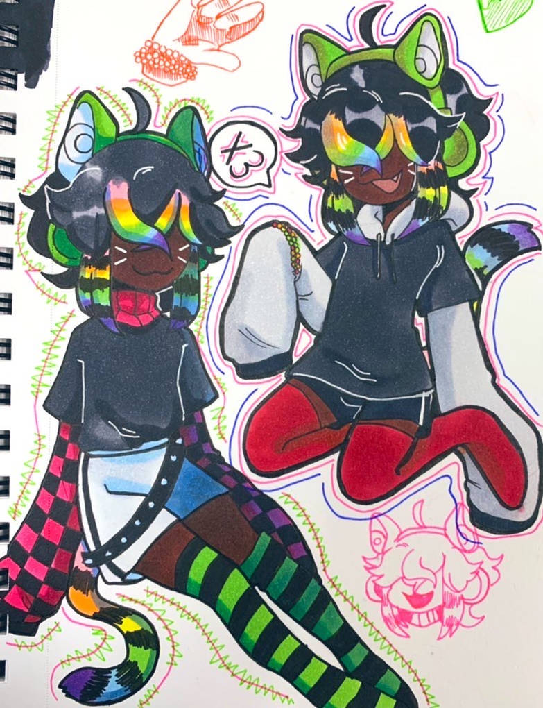 Funcore Oc scenecore OC design by squiddbubblles on DeviantArt