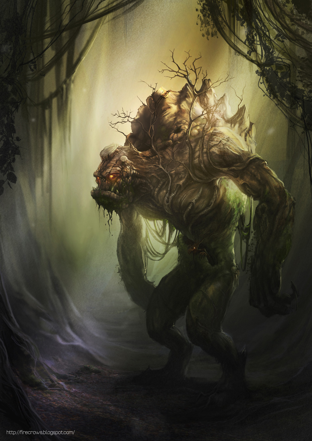 Forest Ogre Character Design