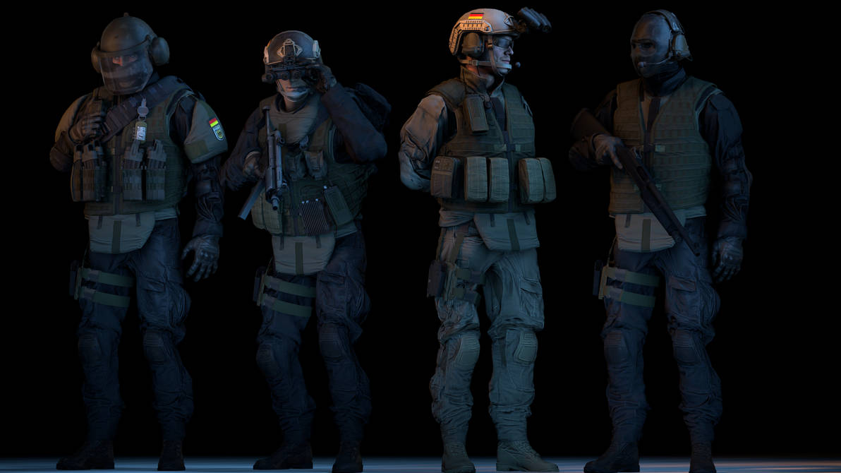 GSG-9 - Variation by Pr0metheus-RF on DeviantArt