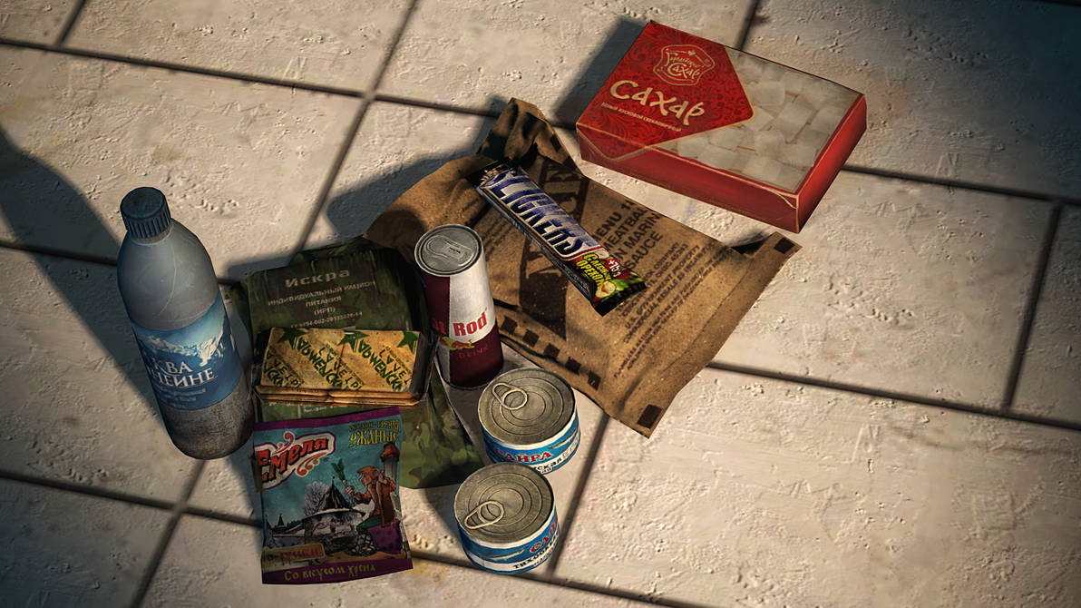 Iskra Ration Escape From Tarkov - some food and Military Ration by Pr0metheus-RF on ...