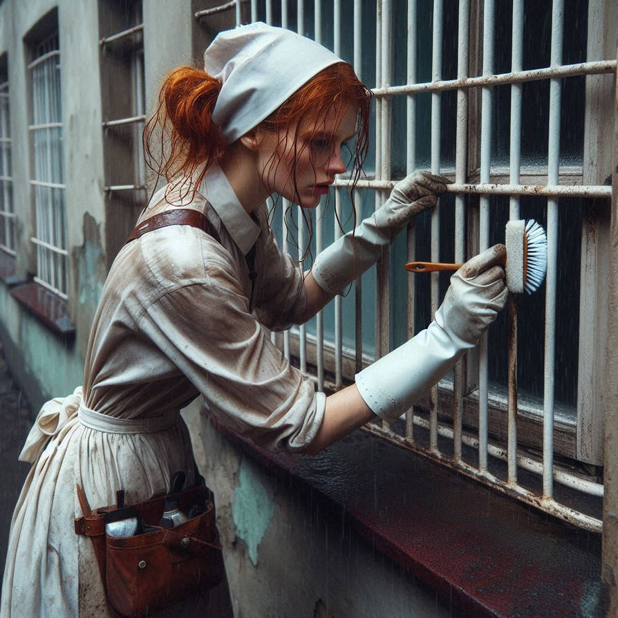 Jail Clean Asylum - cleaning duties for harmless inmates by whitehaven112 on ...