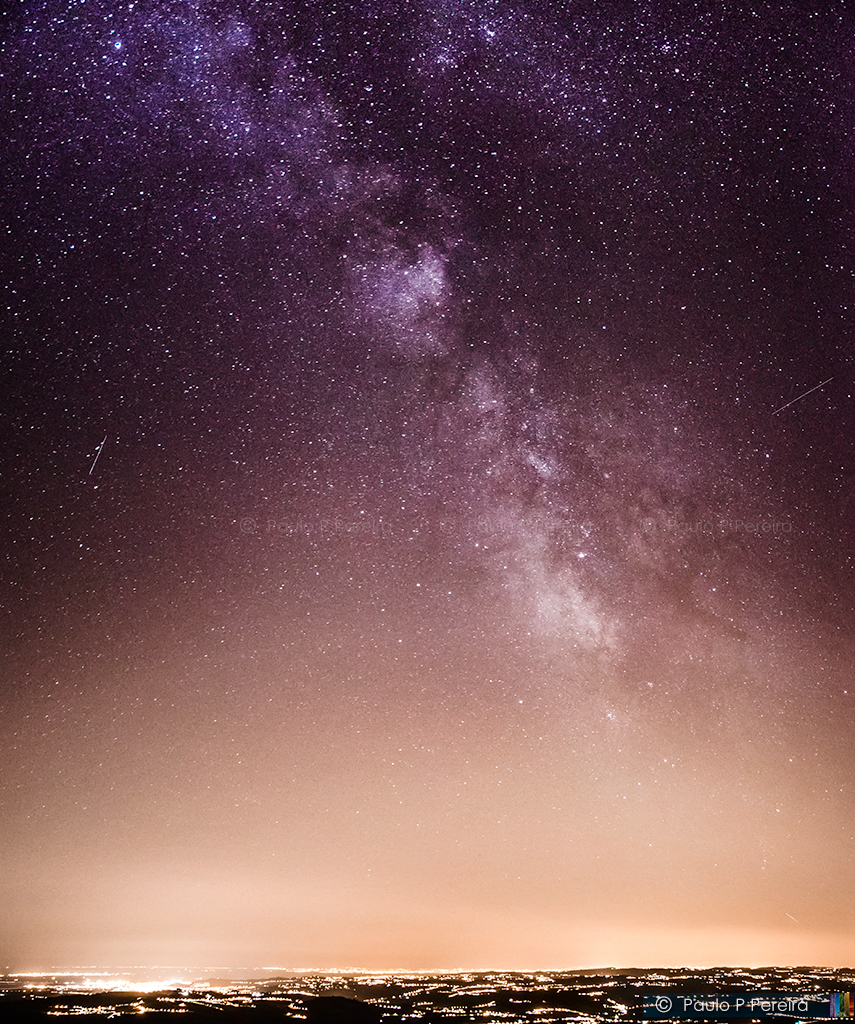 Milky Way and the Cities