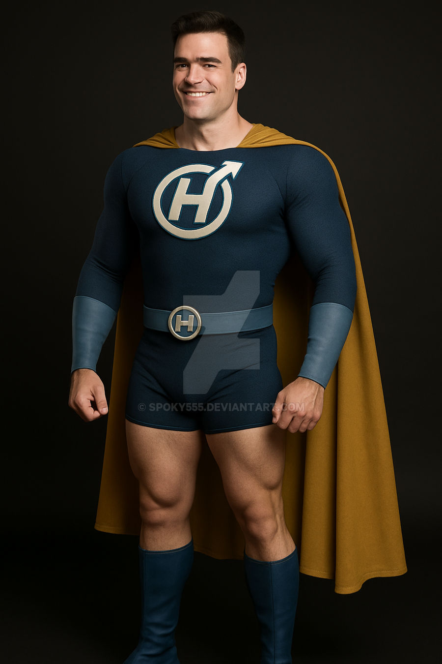 Captain Hero Rotation Captain Hero by spoky555 on DeviantArt