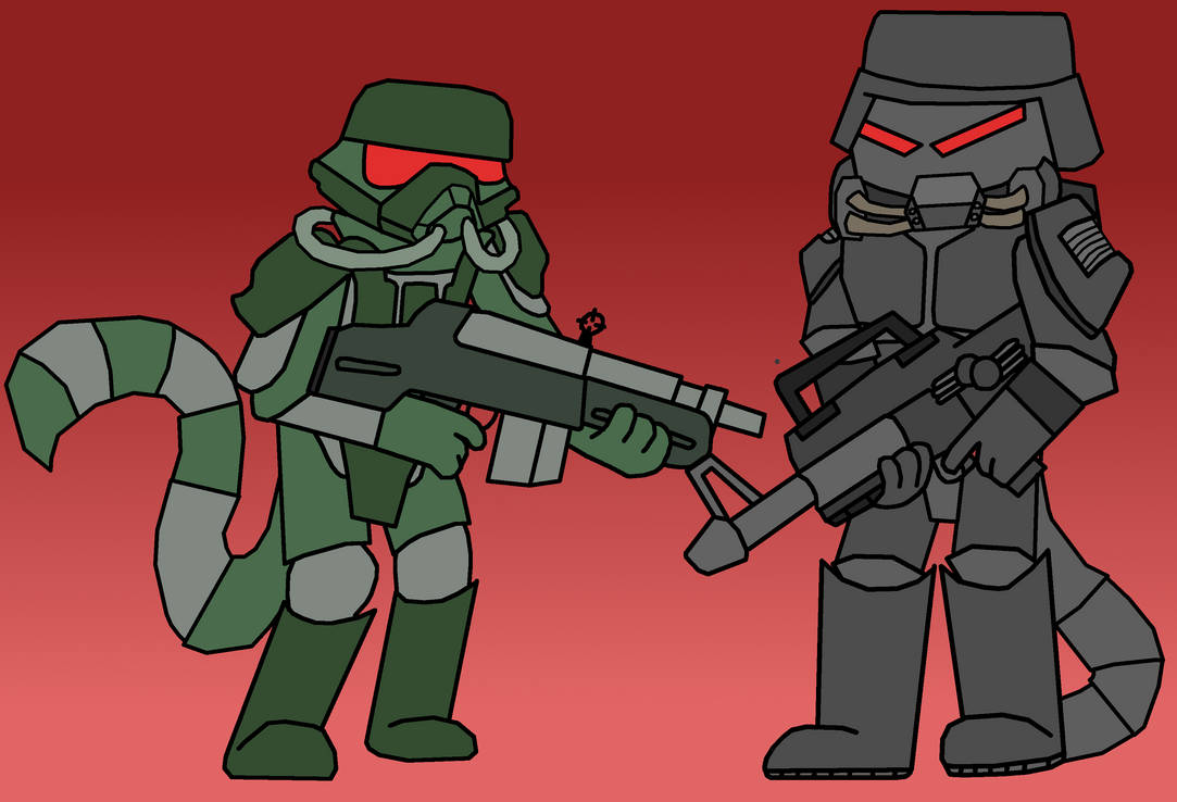Finix Power Armor Troopers by foxdchris on DeviantArt