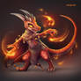 Rozlis the Fire Dancing Kobold