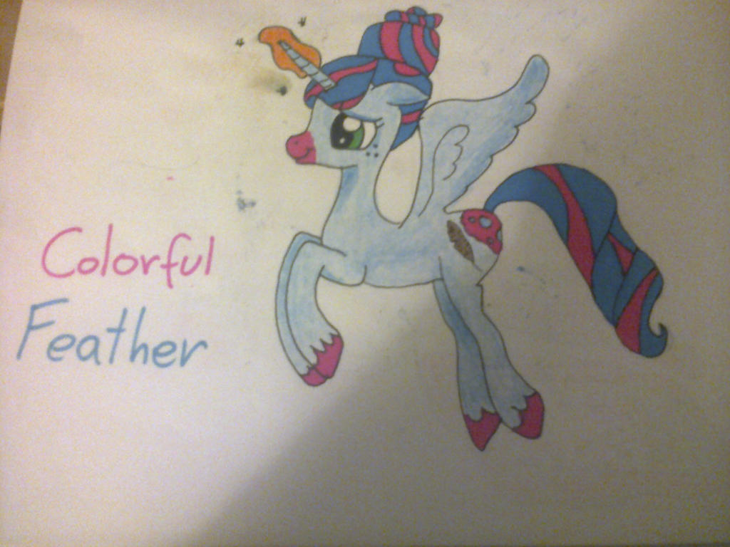 MLP FIM - Colorful Feather by MegyFlyy on DeviantArt
