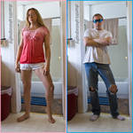 Female to Male Transformation by zharth