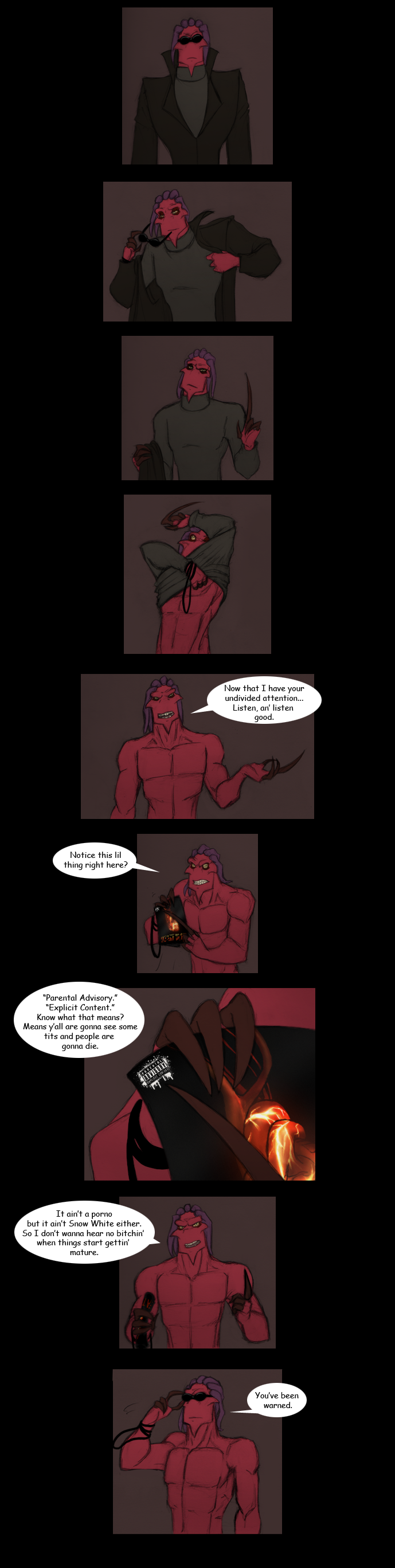 Thrax's Warning about Heart Burn