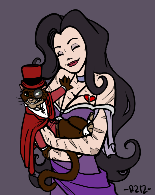 Cat R. Waul Running Art Trade- Chalice and Cat R Waul by R2ninjaturtle on DeviantArt