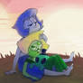 Lapis lazuli and Peridot