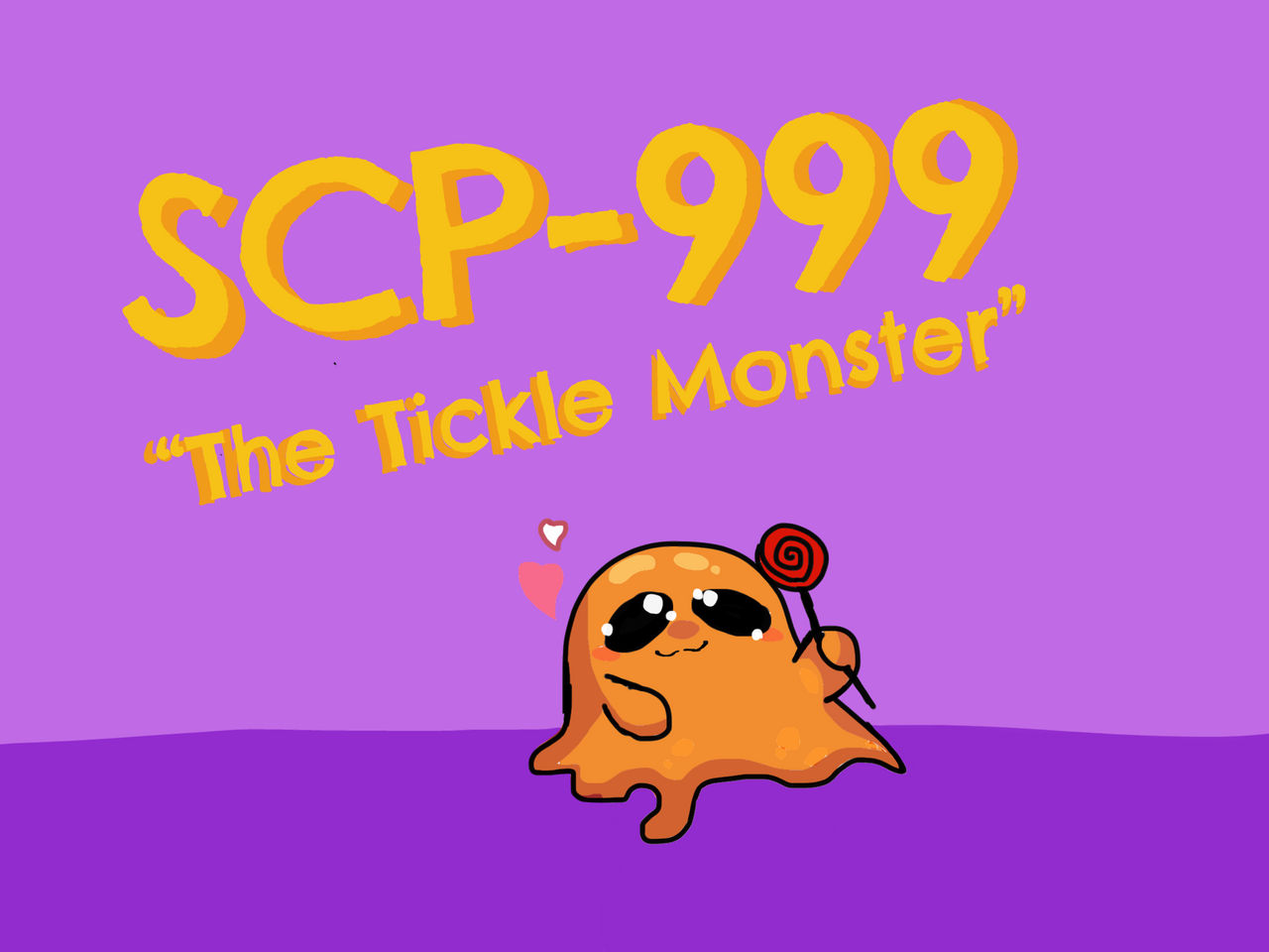 SCP-999 `The Tickle Monster` by WolfWitch170 on DeviantArt