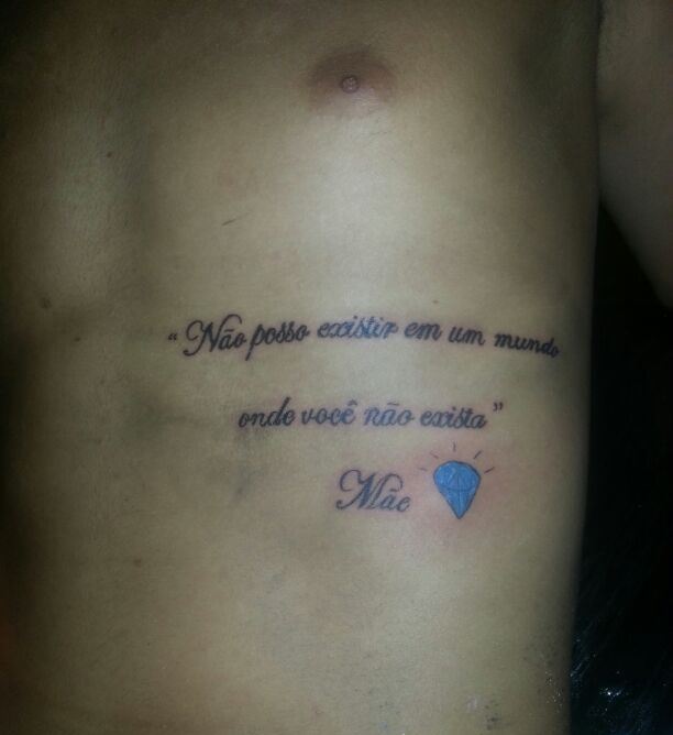 Frase + Diamante by evandrotattoo on DeviantArt