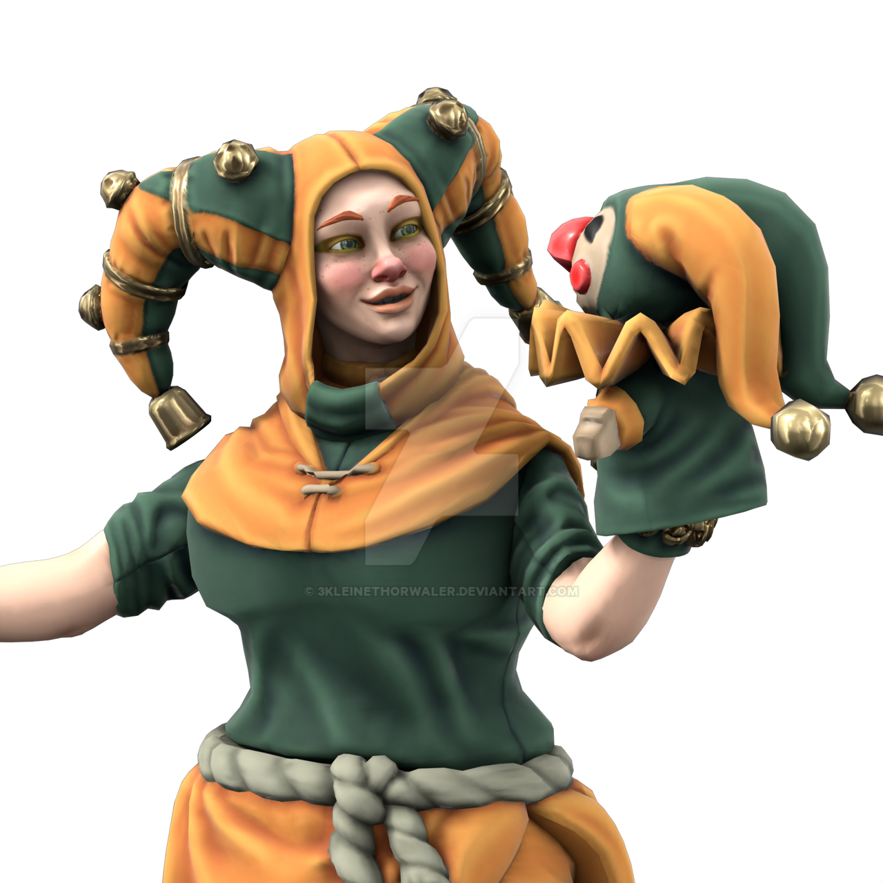 First Female Jester Little Jester Lady with her Friends by 3kleineThorwaler on DeviantArt