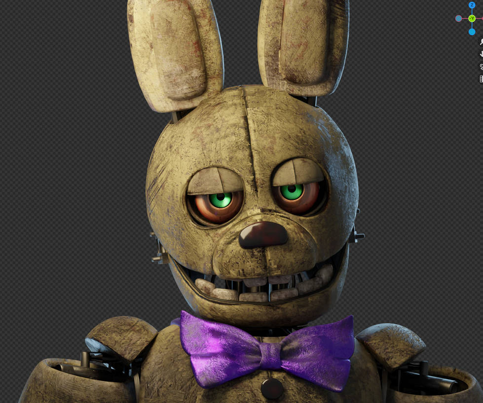 Springbonnie retexture showcase by SkillAndArtVidSarah on DeviantArt