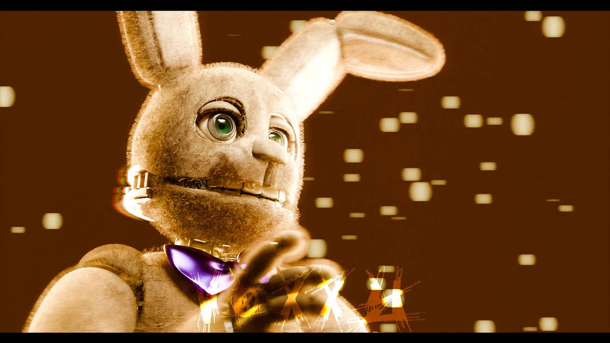 16 Bit Springbonnie Realistic Springbonnie render by SkillAndArtVidSarah on DeviantArt
