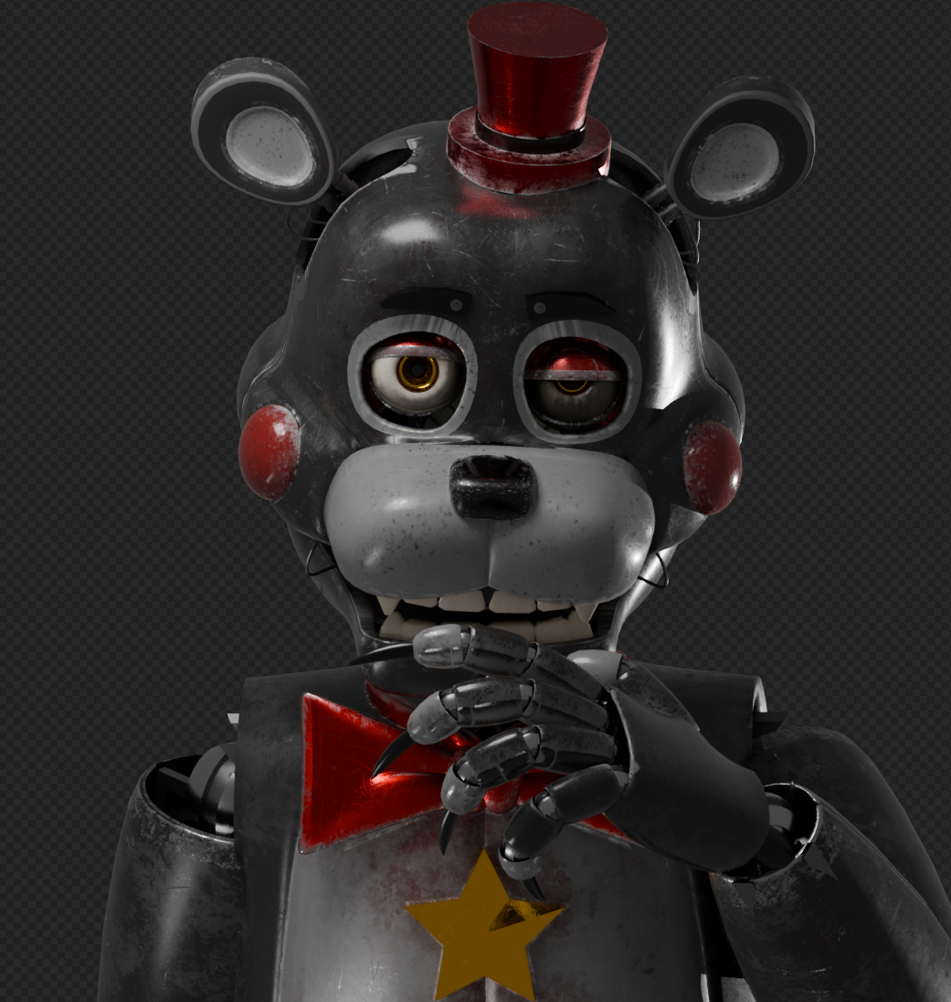 Lefty Mini Statue Realistic Lefty Model Showcase by SkillAndArtVidSarah on DeviantArt