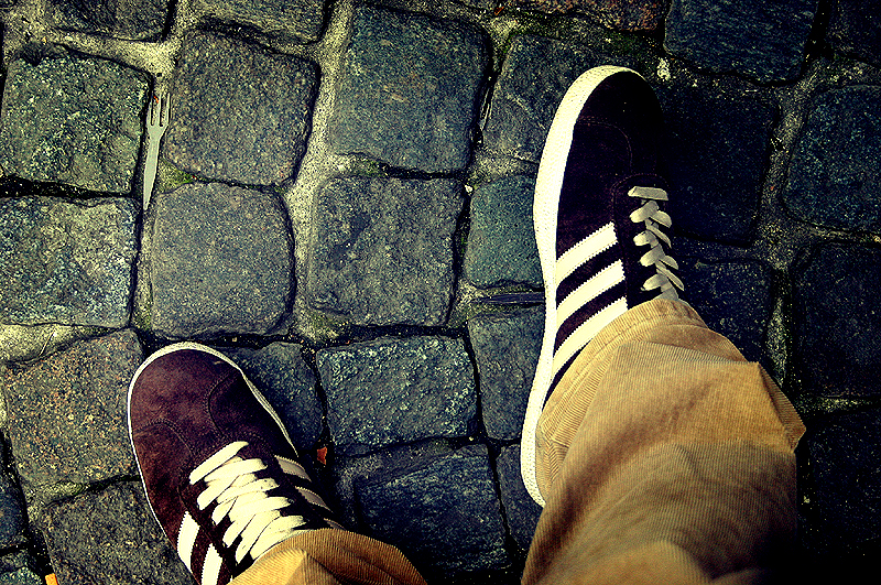 Adidas Gazelles.