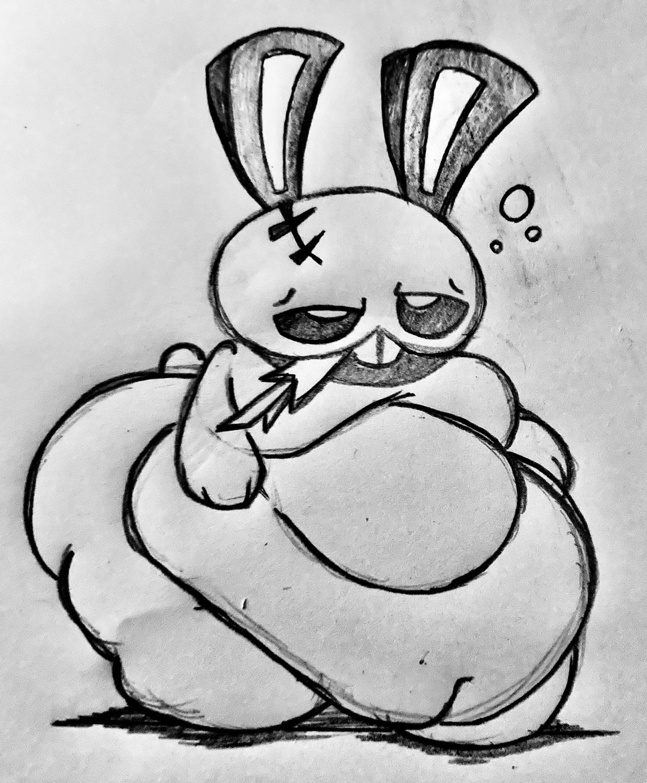 Deviantart Sad Rabbids Rabbid by owo55 on DeviantArt