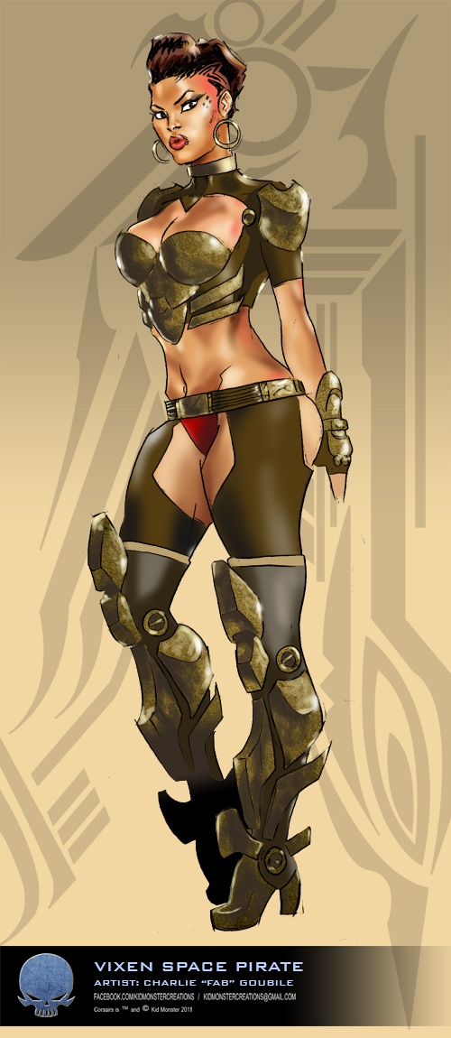 CORSAIRS VIXEN PIRATE by charlie-fab
