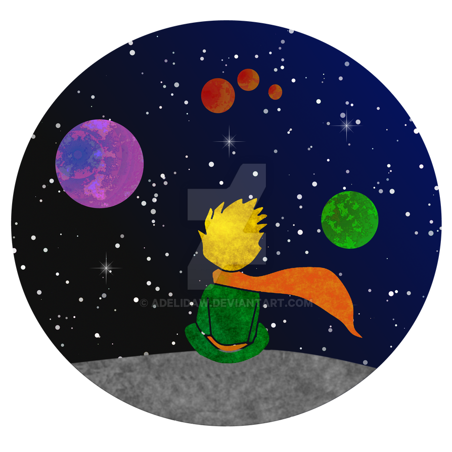 Планета маленького принца рисунок. Планета маленького принца. Маленький принц иллюстрации планеты. Маленький принц Планета принца. Маленький принц на Луне.