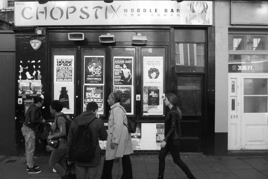 Chopstix Noodle Bar and Poster Board, Notting Hill