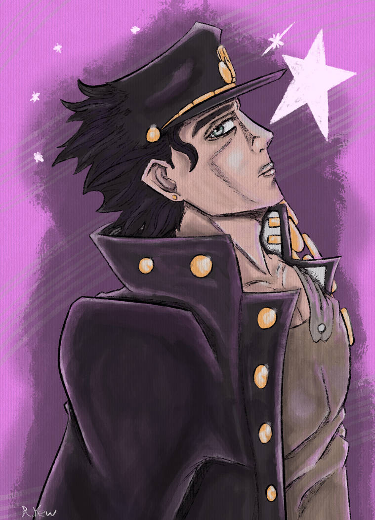 Jotaro Kujo Fan Art By RaccoonYew On DeviantArt jotaro-kujo-fan-art-by-raccoonyew-on-deviantart
