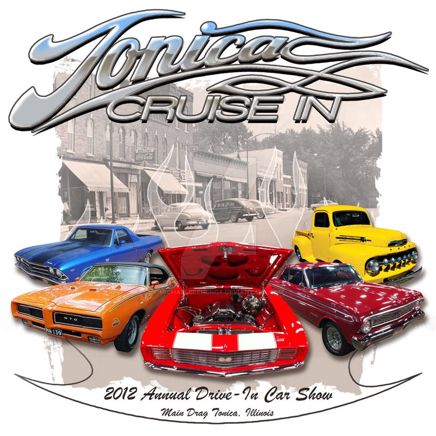 Tonica Cruise In Car Show TShirt Design by MichaelBeenenga on DeviantArt