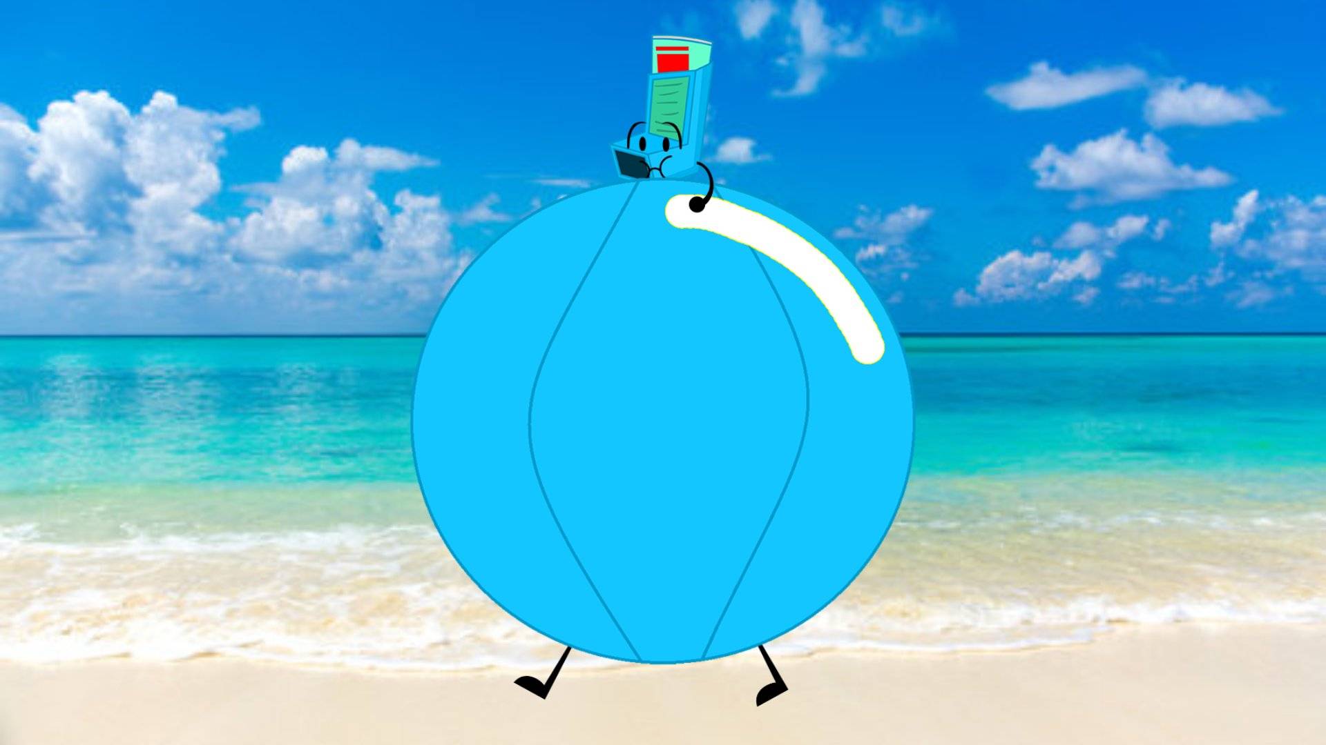 Asthma Inhaler Beach Ball Inflation by PlayStation404403 on DeviantArt