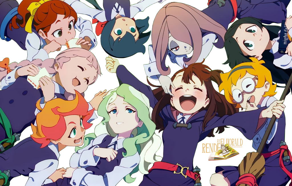 Render#15 - Little Witch Academia by Fluorald on DeviantArt