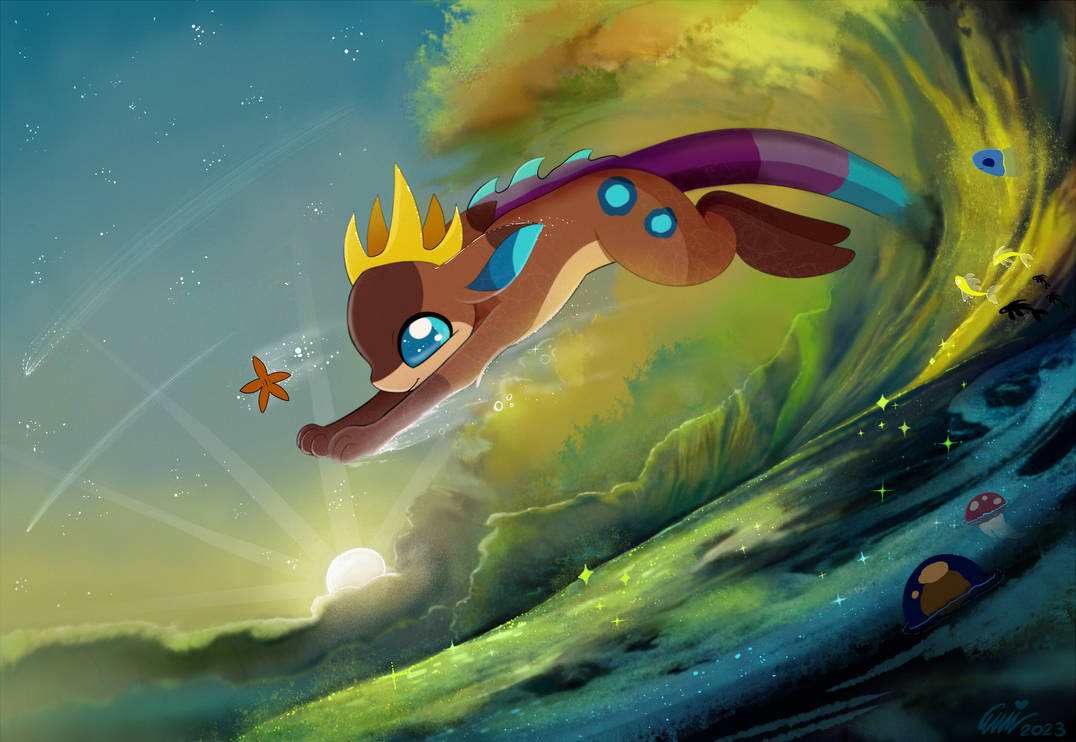 Wave Rider Lily Wave Rider by Roxalew on DeviantArt