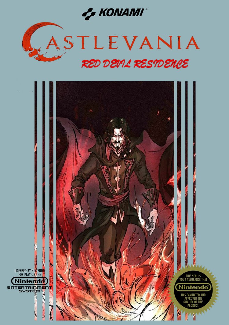 Castlevania Red Castlevania - Red Devil Residence by elocomon on DeviantArt