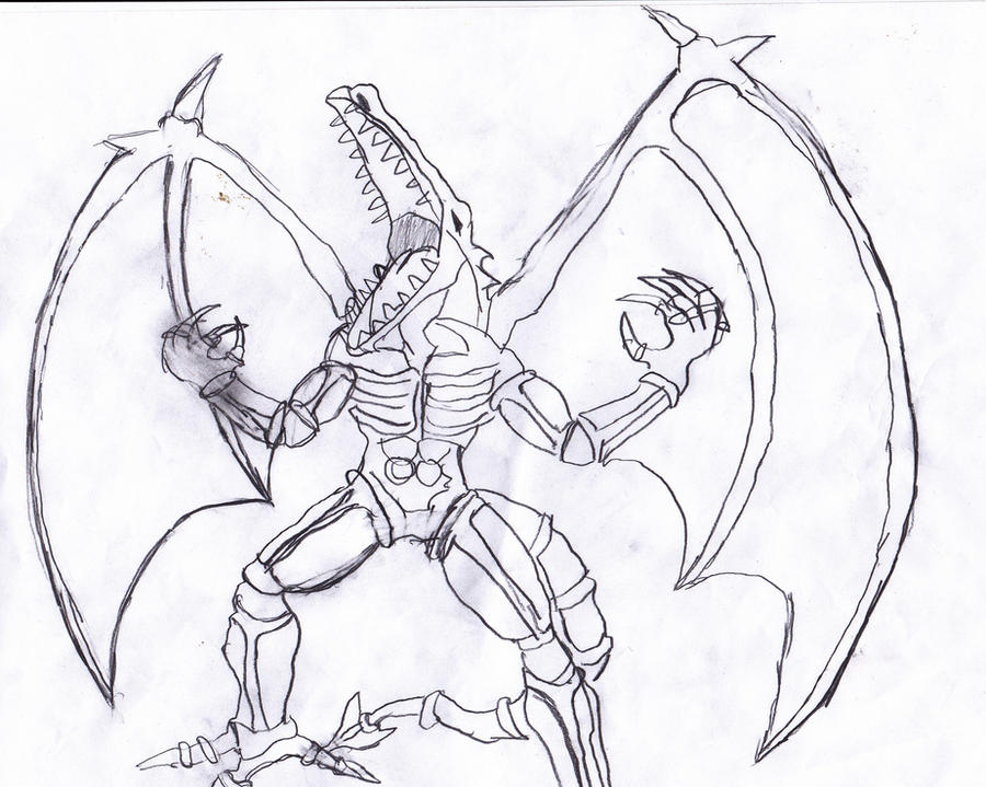 Baby Ridley Draw My second Ridley drawing by metroidplayer2 on DeviantArt