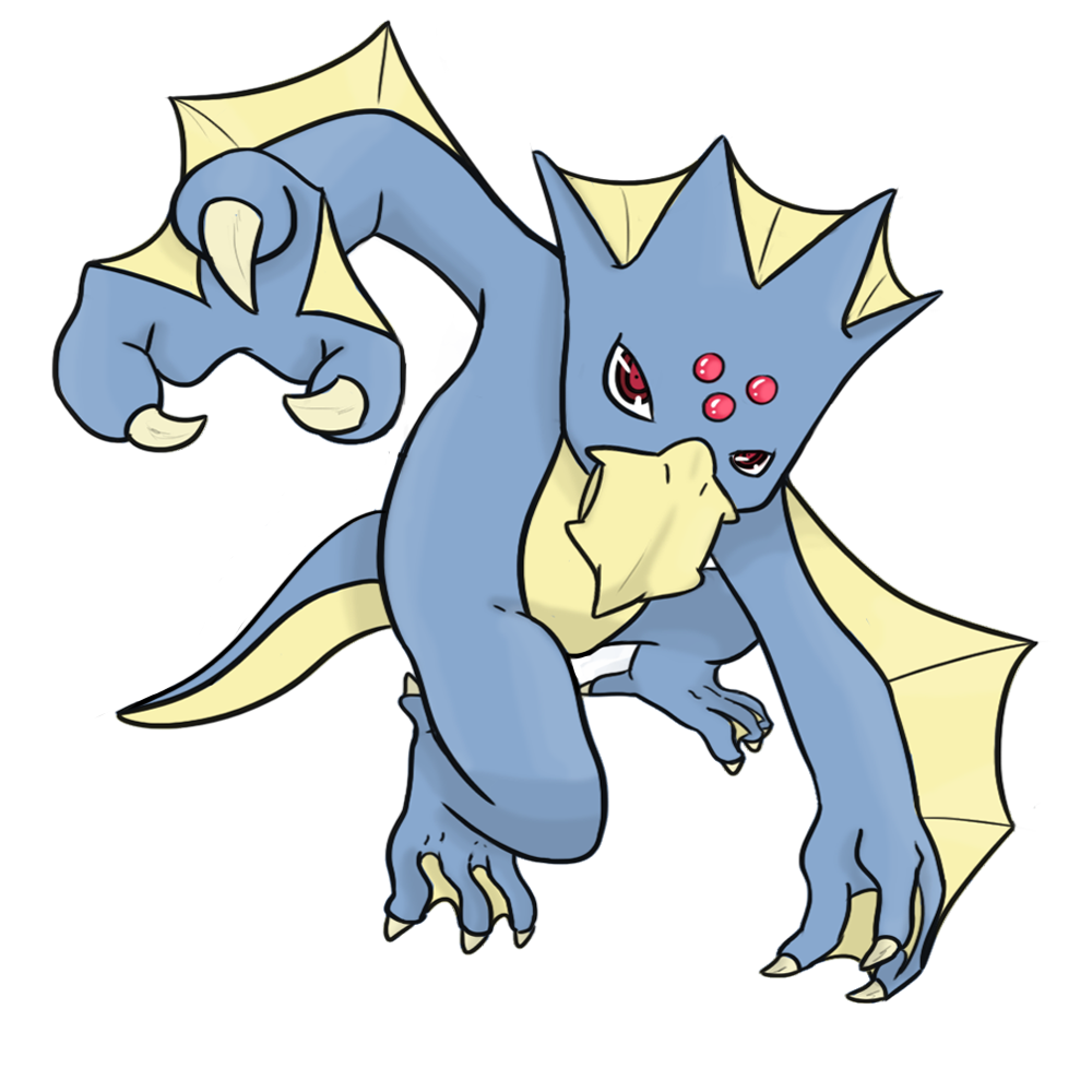 Fakemon : Mega Golduck