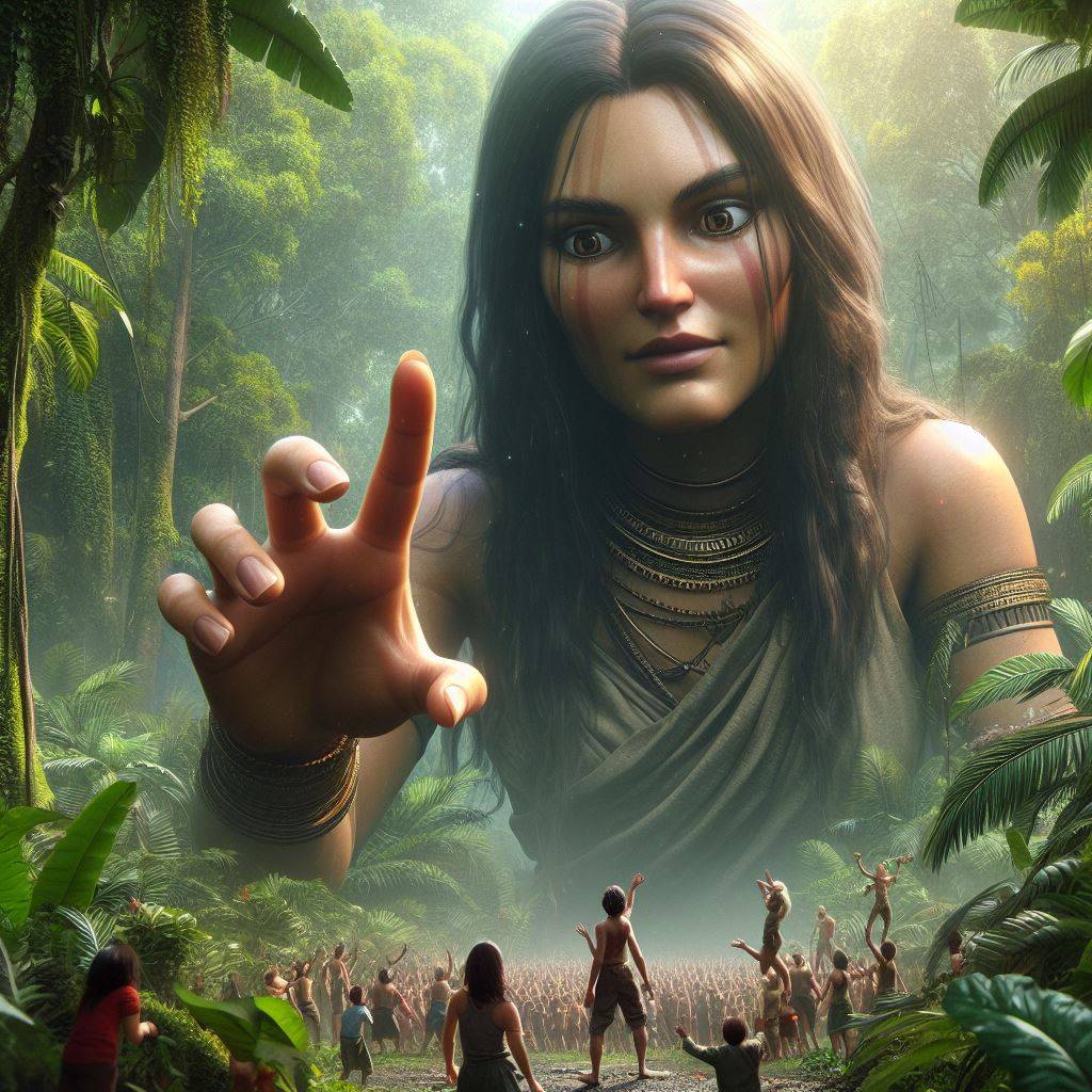 Amazon Tech Deviantart Giantess of the Amazon by Gts889 on DeviantArt